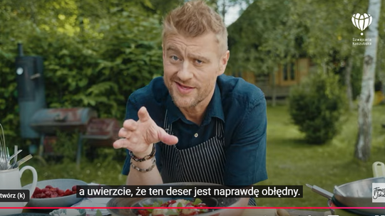 Twist z truskawką kaszubską w wersji Tomka Jakubiaka. Film kręcony na Kaszubach