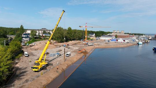 W Ustce powstaje baza operacyjno-serwisowa PGE Baltica. Jest kluczowa dla morskiej energetyki wiatrowej