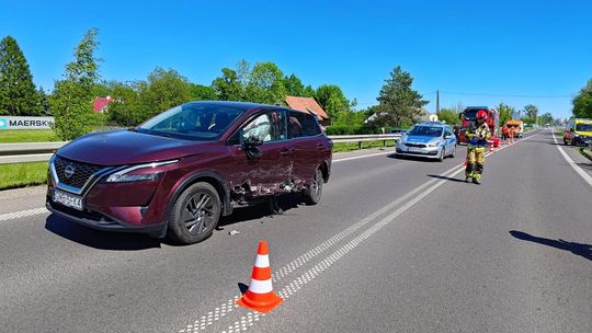 Wypadek na DK22 koło Malborka! Dwie osoby ranne, utrudnienia na „berlince” wypadek, Cisy