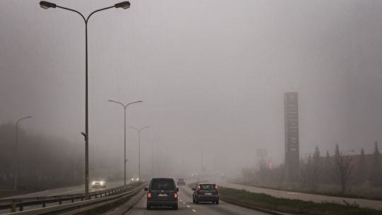 mgła w Gdańsku, 2025