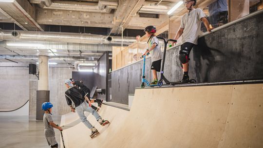 Skate Arena w Gdańsku. To jeden z największych skate parków w Europie