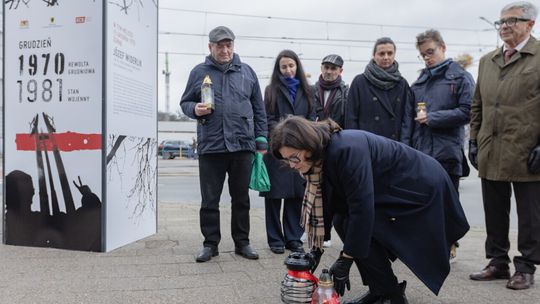 upamiętnienie ofiar Grudnia ’70, Gdańsk 2025