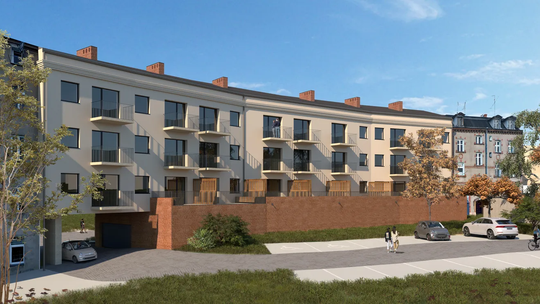 now blok komunalny w Słupsku