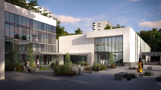 W Sopocie powstanie nowoczesny szpital reumatologiczny dla dzieci z całego Pomorza Centrum Kompleksowej Opieki nad Dziećmi z Chorobami Reumatycznymi, Sopot, wizualizacja