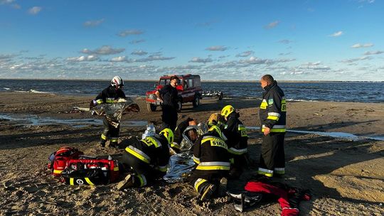 W Zatoce Gdańskiej zatonął jacht! Uratowano sześciu rozbitków