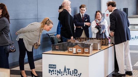 Ważne dla Gdyni obiekty w wersji mini na wystawie w Muzeum Migracji
