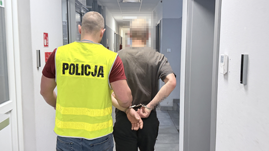 zatrzymanie sprawcy włamania do myjni samochodowej w Wejherowie