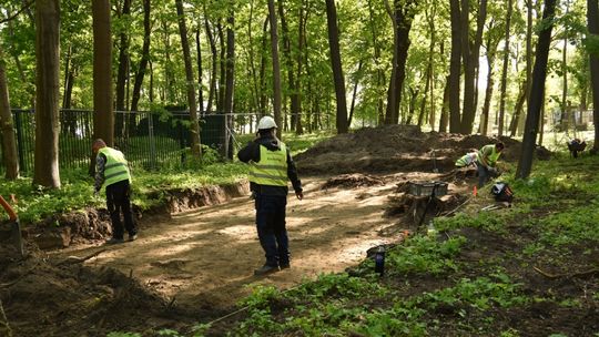 Prace archeologów na półwyspie Westerplatte