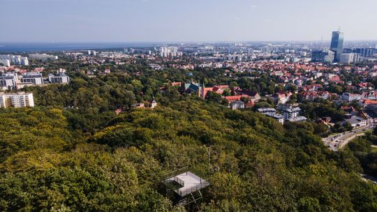 Wieża widokowa Pachołek znów otwarta. Można podziwiać panoramę Gdańska