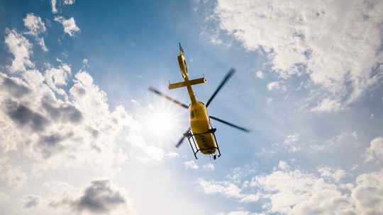 Wybuch w kamperze w Łebie. Dwie osoby ciężko poparzone