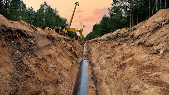 gazociąg, zdjęcie ilustracyjne