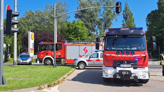 Wyciek gazu w Sopocie. Koparka uszkodziła rurę