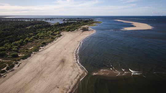 wyspa, łacha, Mikoszewo 2026