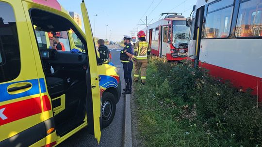 Wypadek tramwajów w Gdańsku