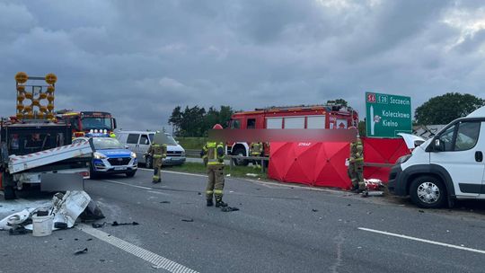 Śmiertelny wypadek na Trasie Kaszubskiej! Jedna osoba nie żyje, duże utrudnienia