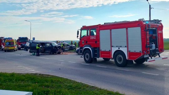 Wypadek pod Pruszczem Gdańskim! Siedem osób rannych. Są utrudnienia