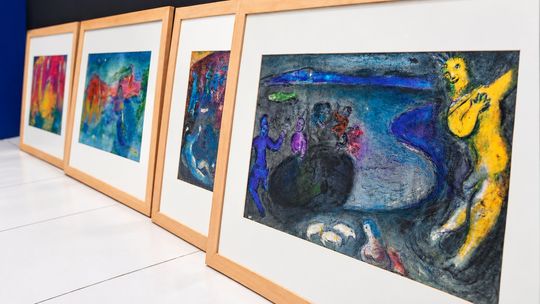 prace Marca Chagalla, Gminny Ośrodek Kultury w Luzinie