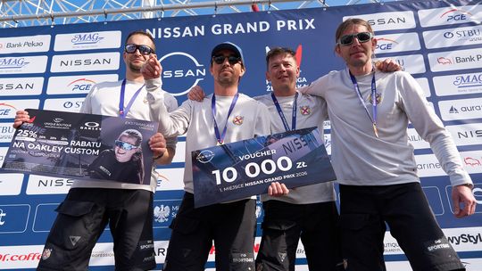 Yacht Klub Polski Gdynia triumfuje w Nissan Grand Prix w Sopocie