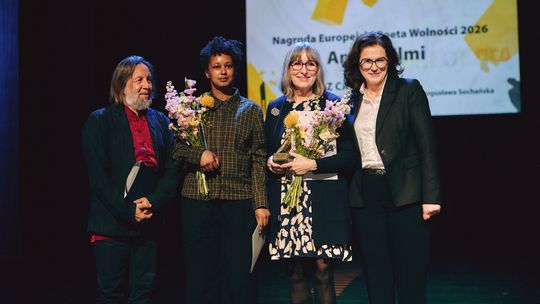 Amina Elmi i jej tłumaczka Bogusława Sochańska, Europejski Poeta Wolności 2026, Gdańsk
