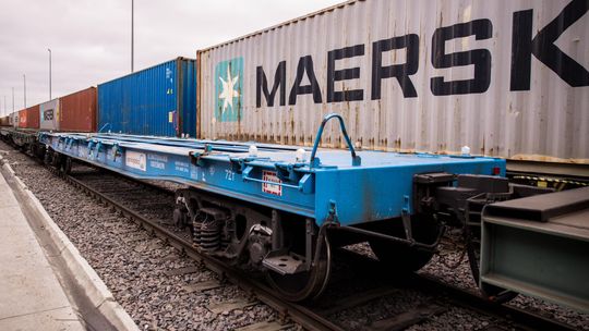 Z Gdańska do Ukrainy w 5 dni. Ruszyło połączenie kluczową trasą kolejową nowe połączenie kolejowe z Baltic Hub do Ukrainy