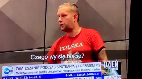 Zadał słynne pytania Kaczyńskiemu. Chojniczanin wyjaśnia, czemu to zrobił