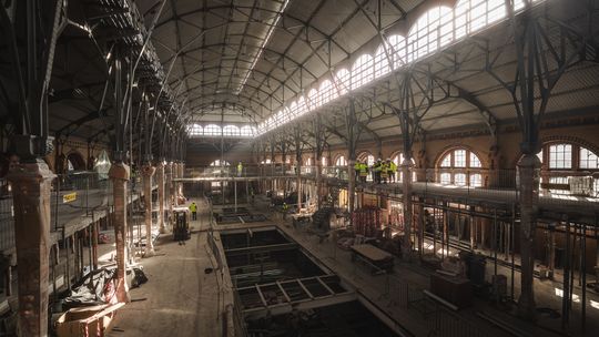 remont Hali Targowej w Gdańsku