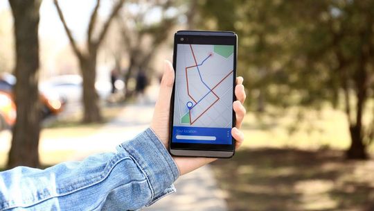 nawigacja, telefon, zdjęcie ilustracyjne