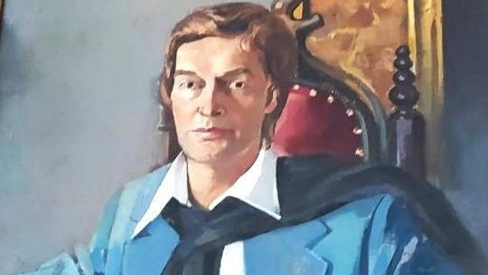 portret aktora Zdzisława Kordeckiego