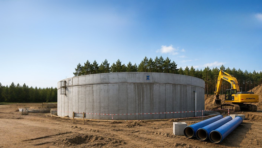 Żeby latem nie zabrakło wody. Pod Kartuzami powstaje ogromny zbiornik Żeby latem nie zabrakło wody. Pod Kartuzami powstaje ogromny zbiornik