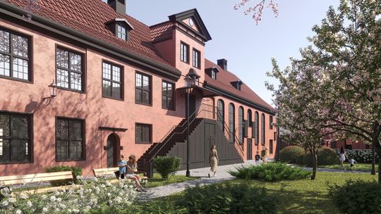 Zespół Sierocińca zamienia się w Dom Literatury. Wkrótce ostani etap rewitalizacji