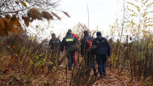 poszukiwania zaginionego mężczyzny, Kościerzyna