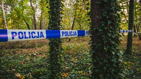 Zwłoki mężczyzny zakopane w parku w Słupsku. Poćwiartowane i schowane do walizki