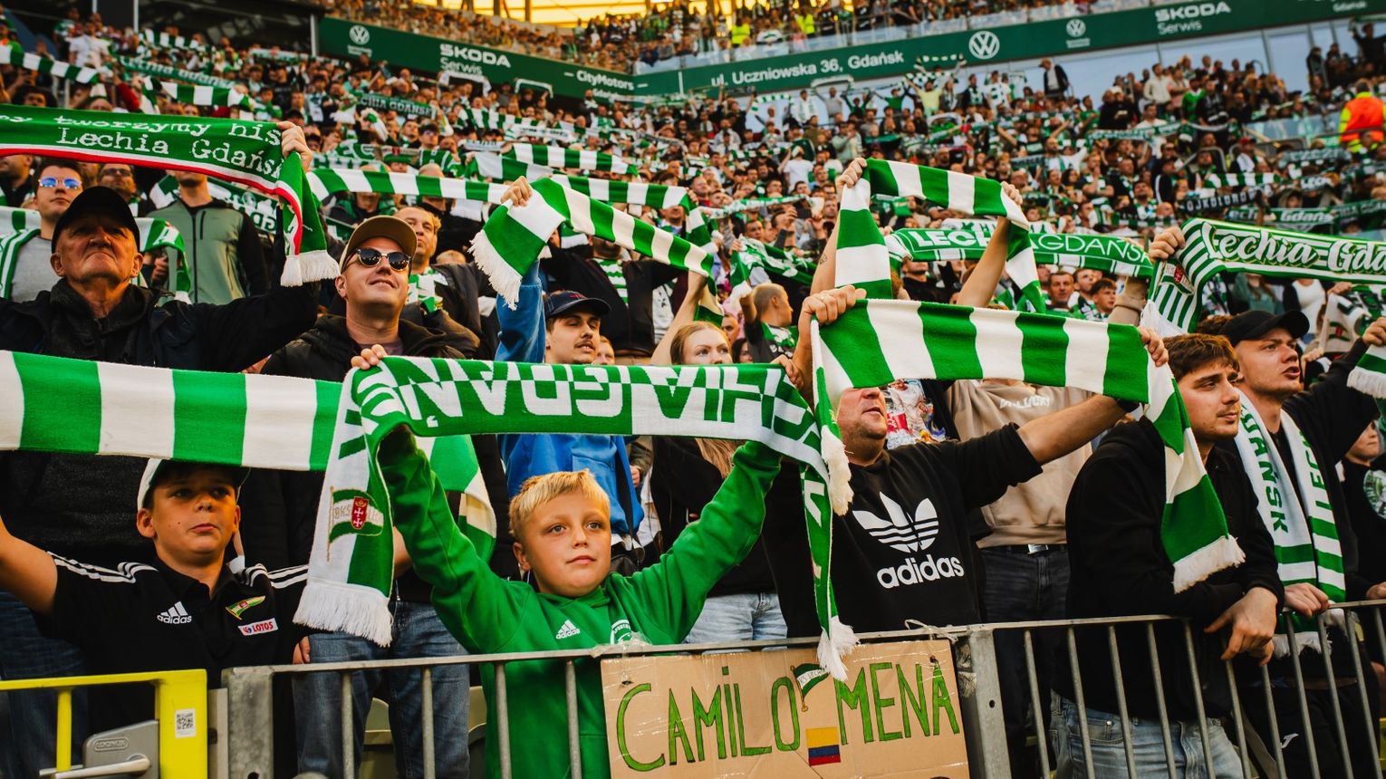 Lechia Map Lechia Gdańsk pokonała w Poznaniu mistrza Polski Lecha 3:1!