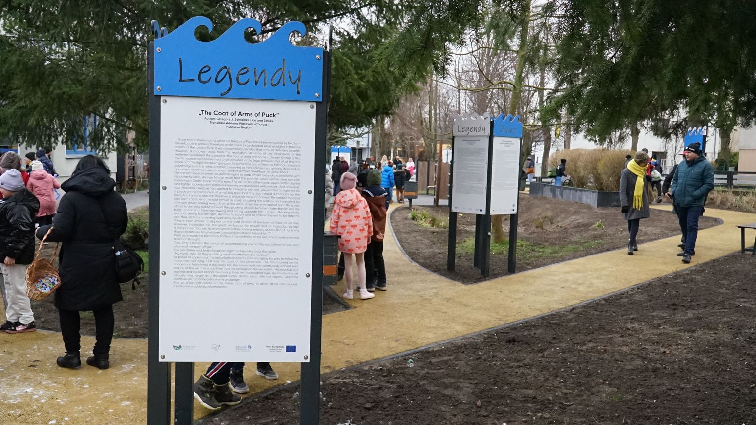 Ogród baśni i legend w Pucku otwarty