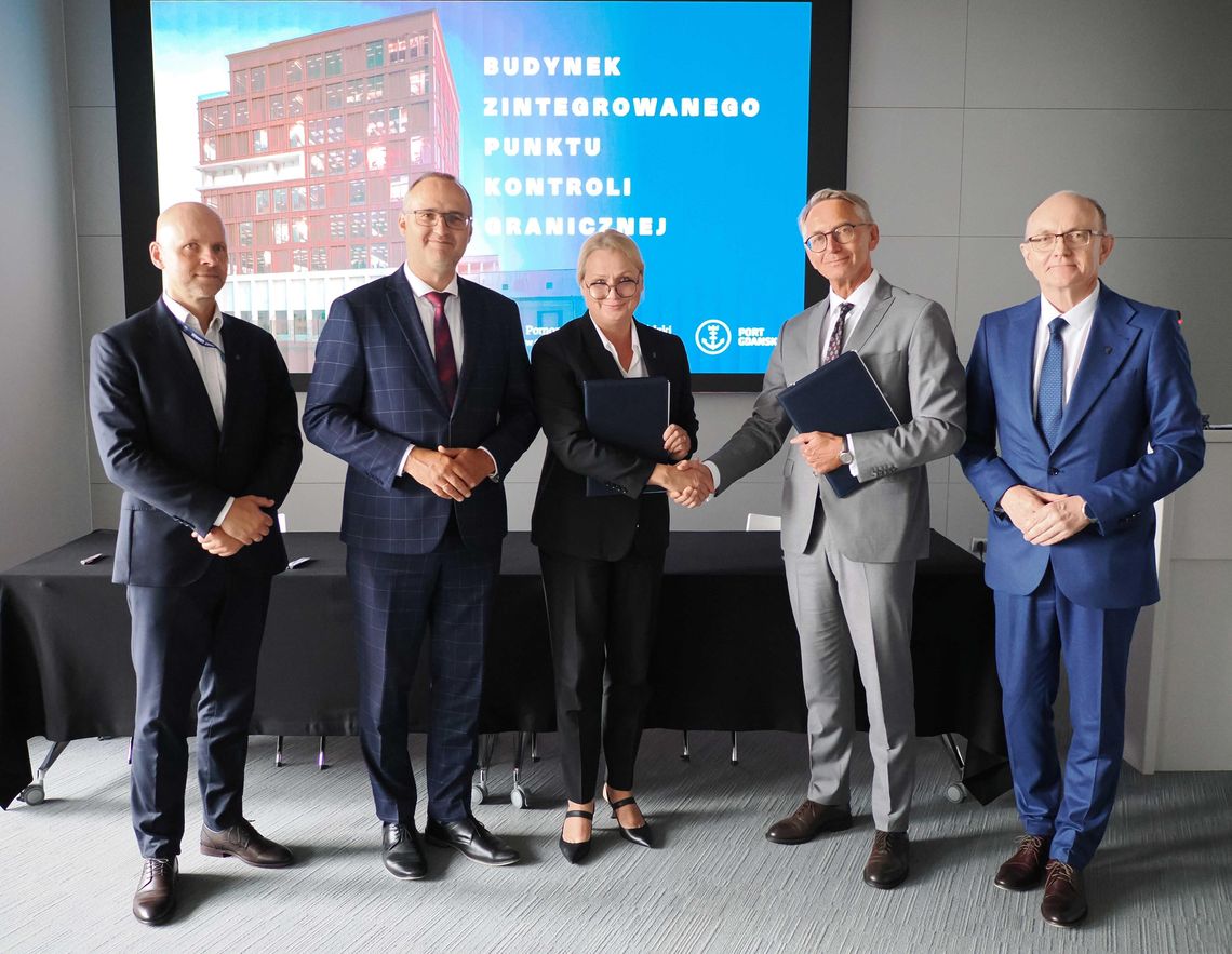 166 mln zł i nowe centrum kontroli. Port Gdańsk szykuje wielką inwestycję Podpisanie umowy ZPKG