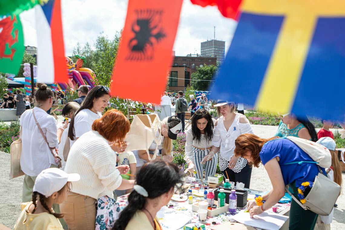 Gdańsk. Światowy Dzień Uchodźcy. Piknik na Placu Zebrań Ludowych