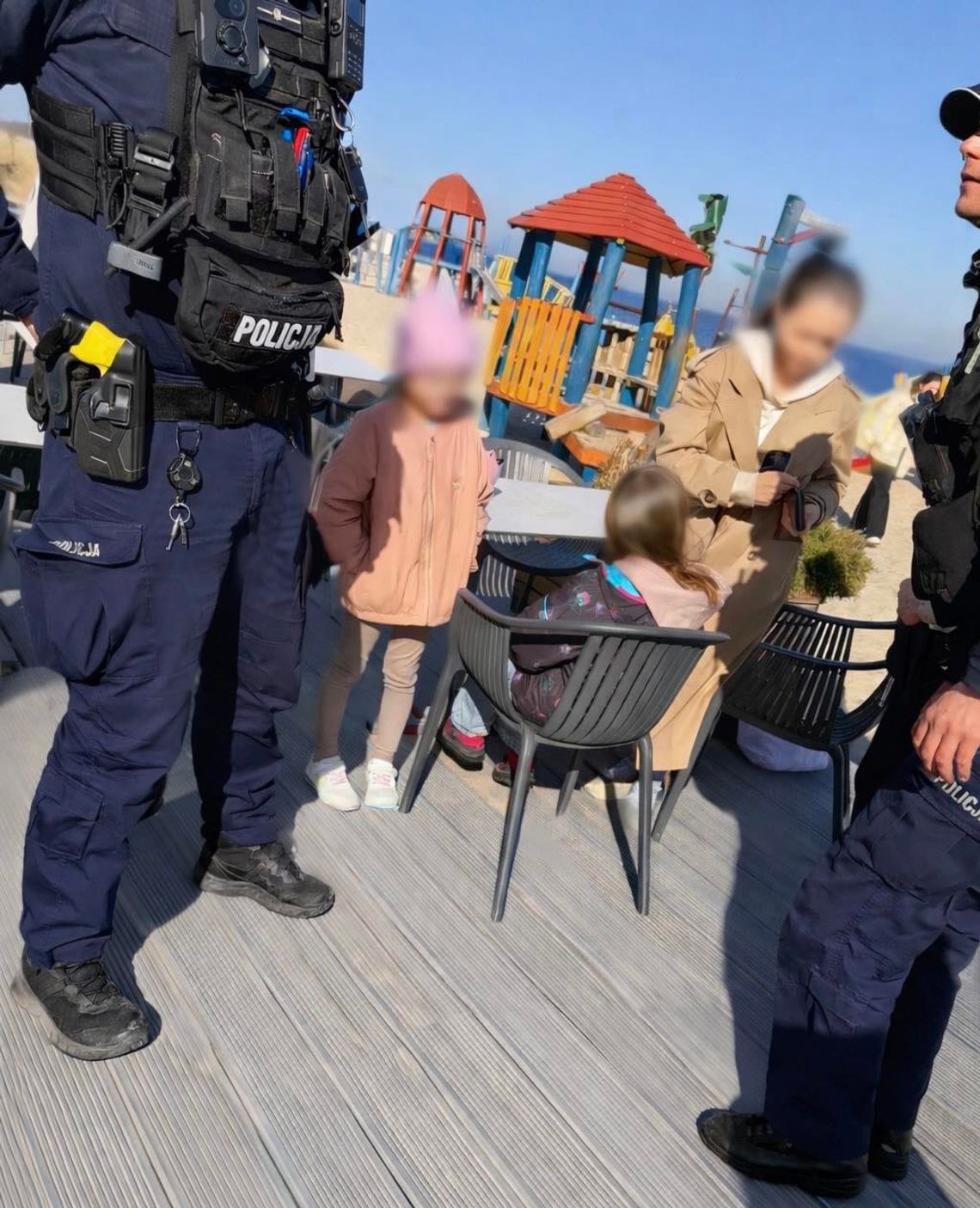 6-letnia dziewczynka zgubiła się podczas sapceru w Sopocie. Sama przeszła około 1,5 kilometra