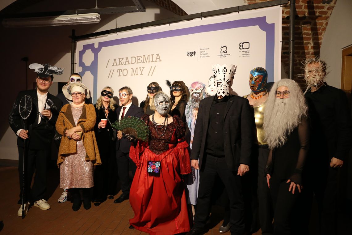 80. urodziny Akademii Sztuk Pięknych w Gdańsku. Nagrody i bal maskowy 80. urodziny Akademii Sztuk Pięknych w Gdańsku