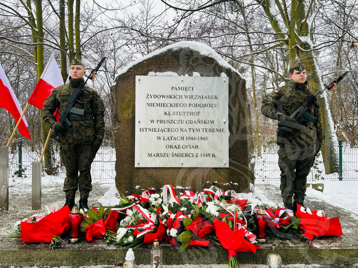 81. rocznica Marszu Śmierci z obozu Stutthof. Uroczystości na Pomorzu 81. rocznica Marszu Śmierci z obozu Stutthof. Uroczystości na Pomorzu