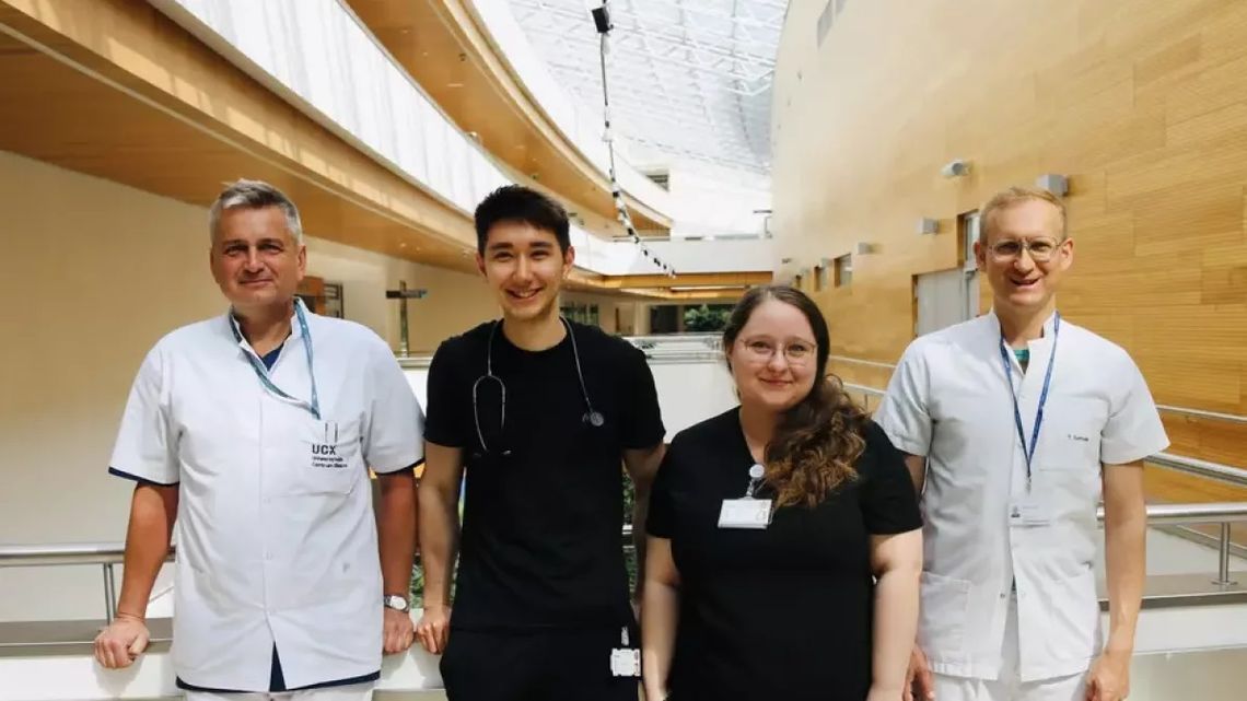 naukowcy, którzy stworzyli pierwszy publiczny model AI do wykrywania tętniaków mózgu na podstawie angiografii TK