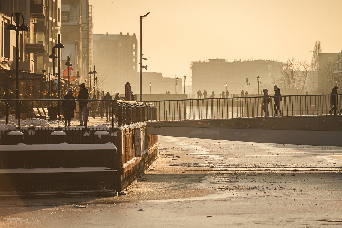 Motława, zima, Gdańsk 2026