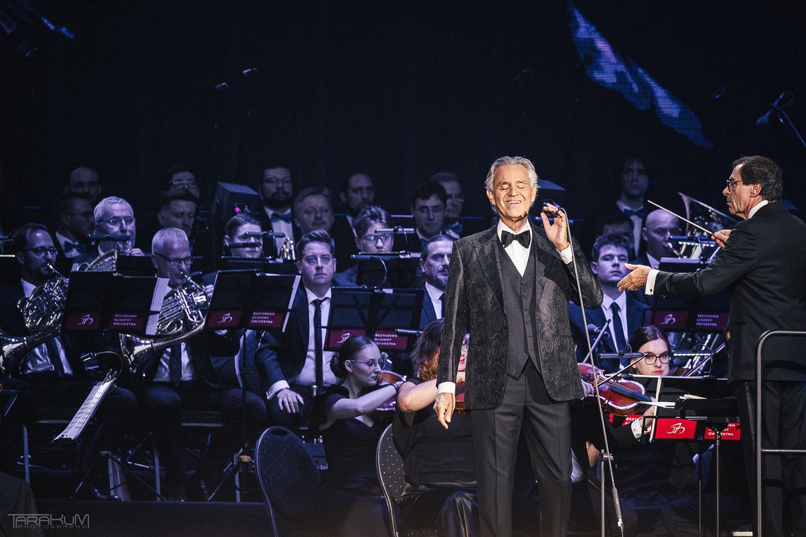 Andrea Bocelli w Gdańsku. Wielki koncert na Polsat Plus Arenie Andrea Bocelli, Polsat Plus Arena Gdańsk, Gdańsk 2026