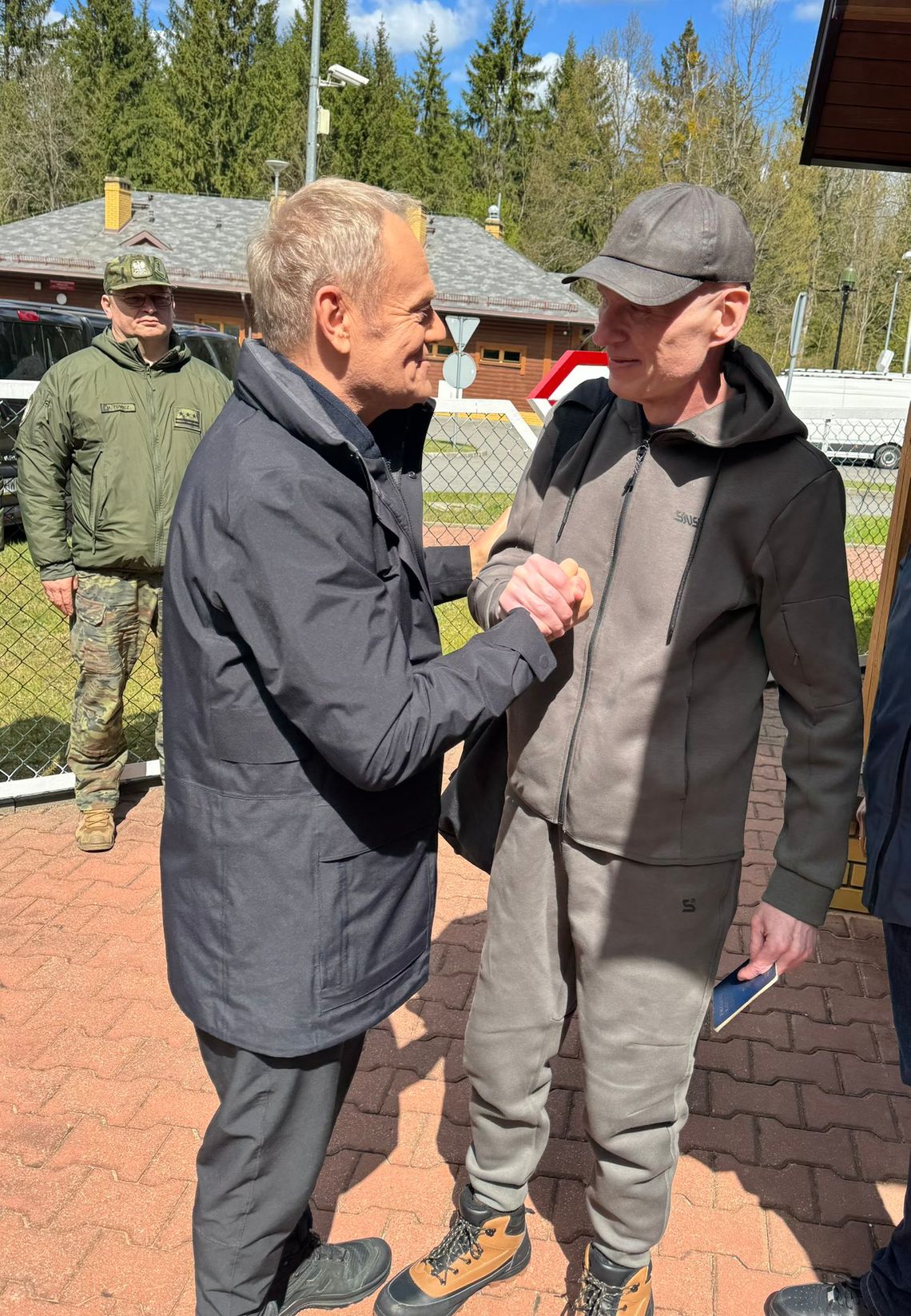 uwolnienie Andrzeja Poczobuta, spotkanie z Donaldem Tuskiem