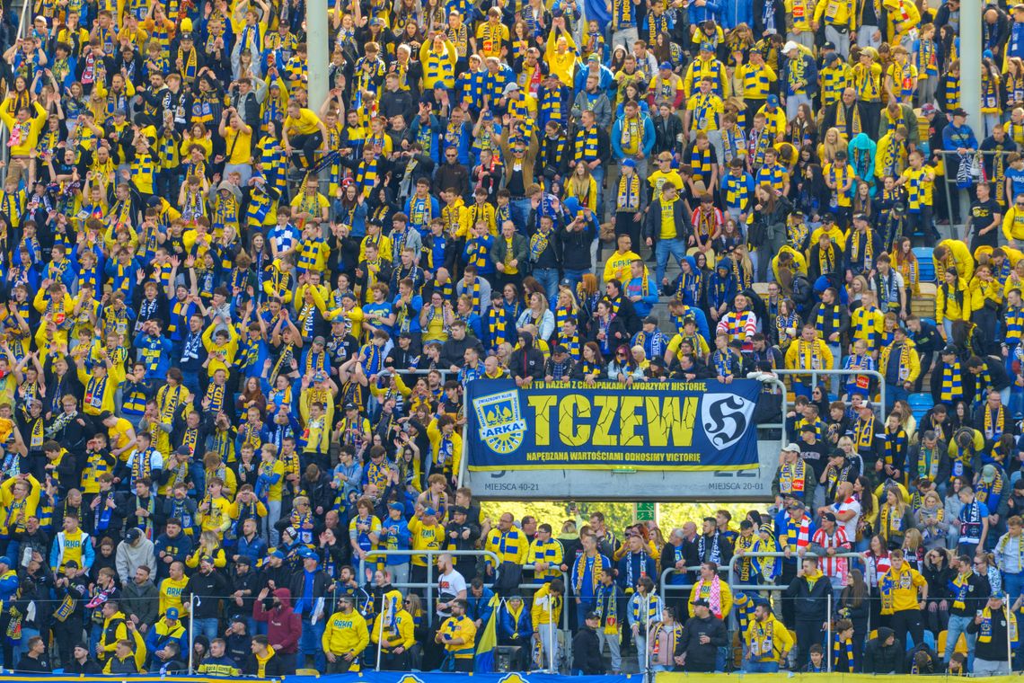 kibice Arki Gdynia