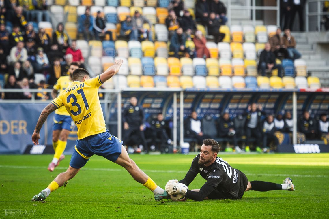 Arka Gdynia znów bez punktów na wyjeździe