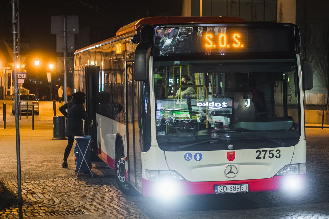 Autobus SOS kolejny raz wyjedzie na ulice Gdańska