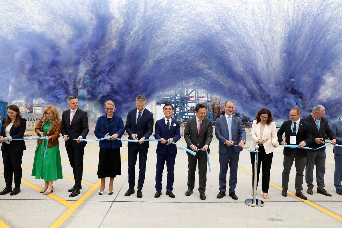 Terminal T3 w Baltic Hub już otwarty. Przyjmuje największe kontenerowce