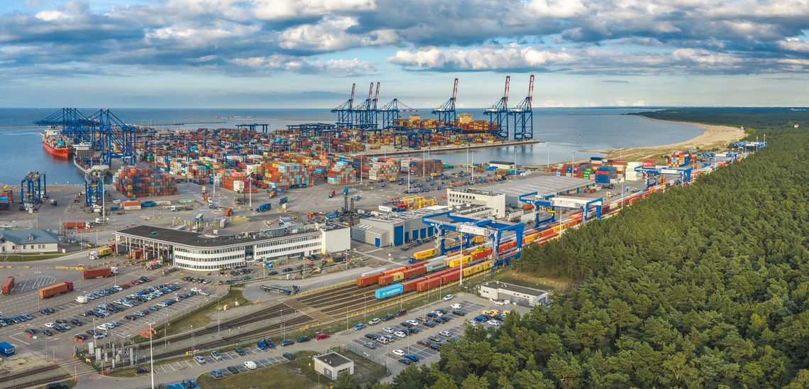 Baltic Hub zwiększa możliwości kolei. Nowe suwnice podniosą przepustowość terminala Baltic Hub zwiększa możliwości kolei. Nowe suwnice podniosą przepustowość terminala