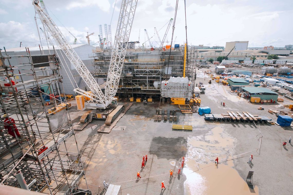 Morska farma wiatrowa Baltica 2 coraz bliżej. Pierwszy transformator zainstalowany