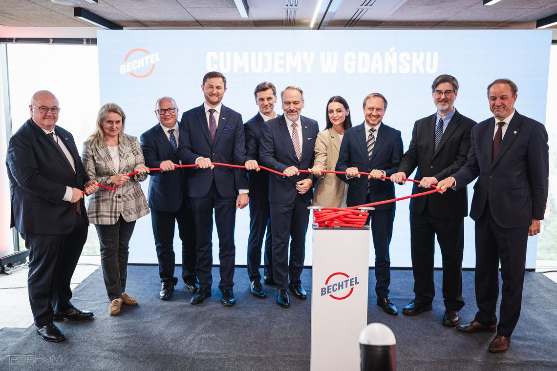 Bechtel otworzył biuro w Gdańsku. Pomorze zyska kolejne miejsca pracy przy atomówce Bechtel otworzył biuro w Gdańsku. Pomorze zyska kolejne miejsca pracy przy atomówce